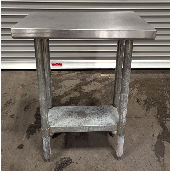 15" x 24" x 35" Stainless Steel Work Table | RBD