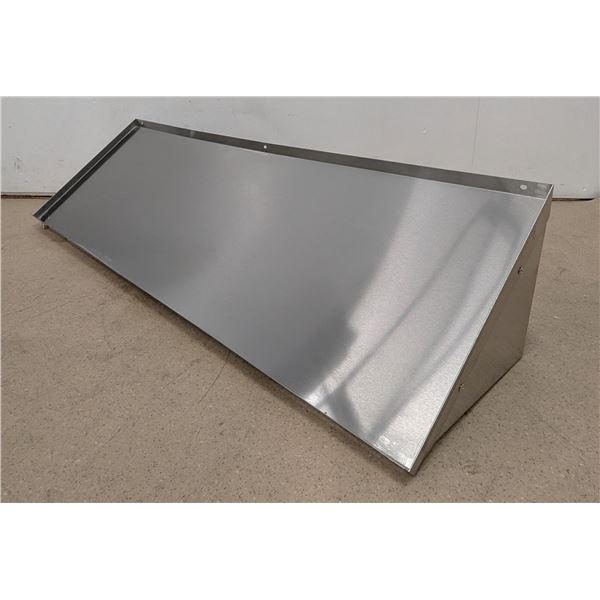 63" x 21-1/2" Stainless Steel Wall Shelf | DX48/R7-2