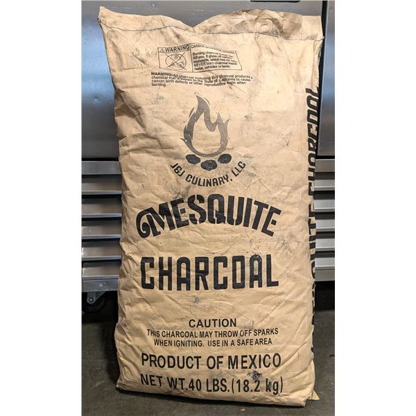 J&J Culinary Mesquite Charcoal, 18.2Kg  | EC5