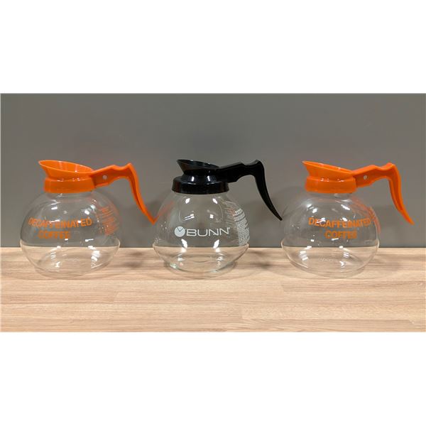 Bunn 12 Cup Glass Coffee Decanter - Lot of 3 | MM1