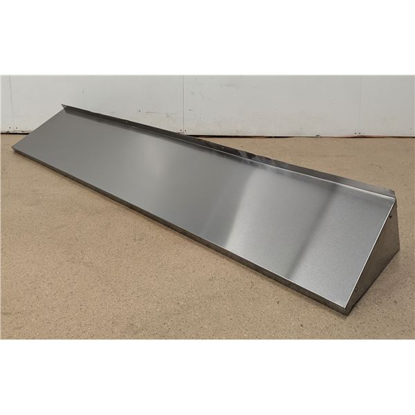 Thorinox 84" x 16" Stainless Steel Wall Shelf | DX95