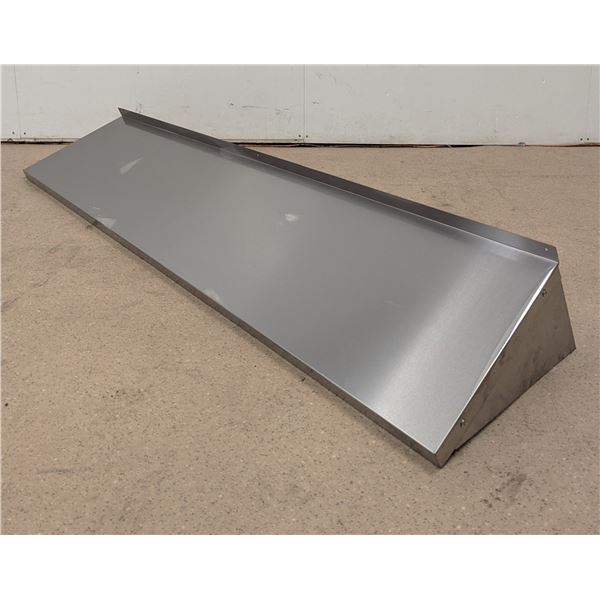 Thorinox 72" x 16" Stainless Steel Wall Shelf | DX79