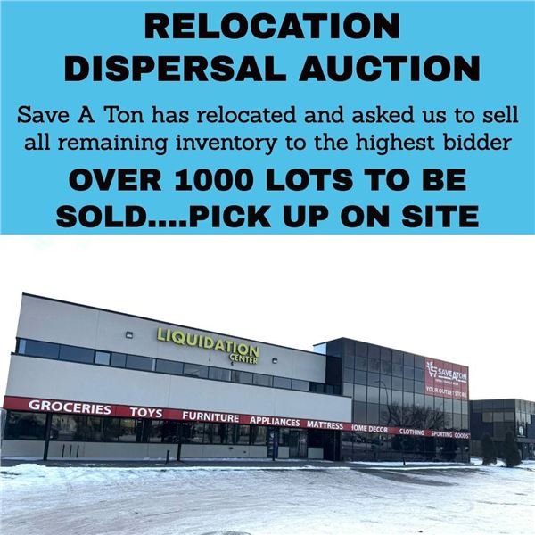 Relocation Dispersal Auction for Save A Ton