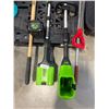 Image 5 : Outdoor Tools and Storage Unit with Electric Trimmers