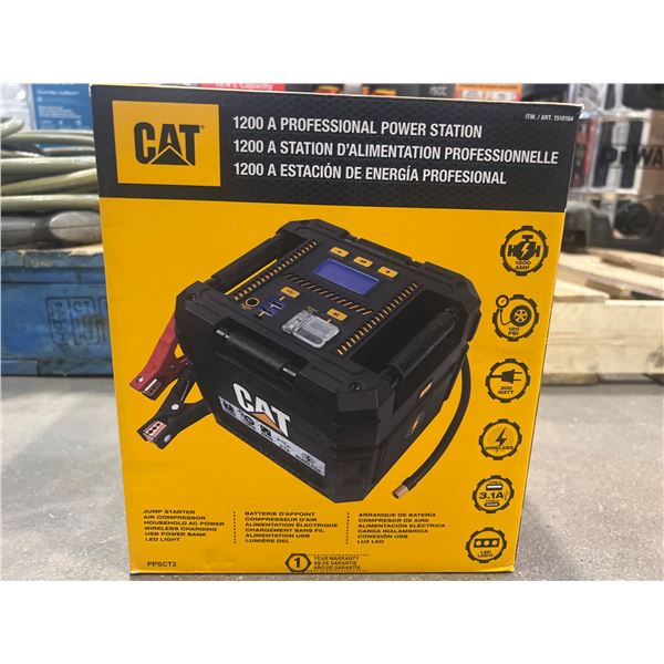 CAT 1200A Professional Power Station With Jump Starter and Air Compressor