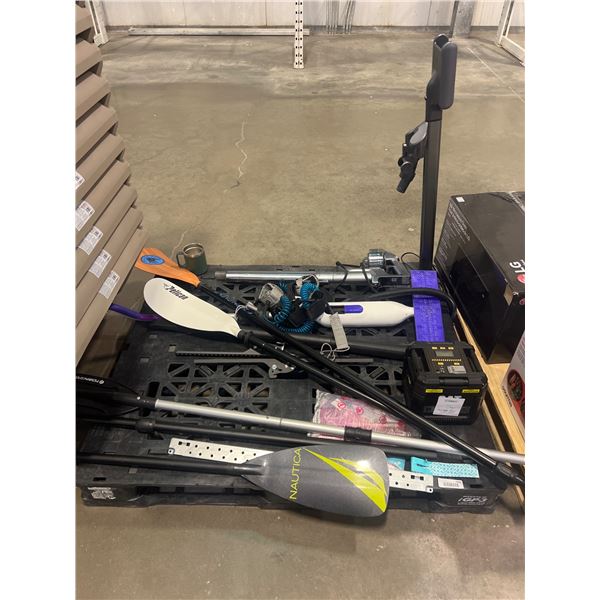 Miscellaneous Outdoor and Cleaning Equipment with Various Components