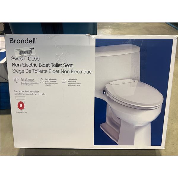 Brondell Swash CL99 Non-Electric Bidet Toilet Seat