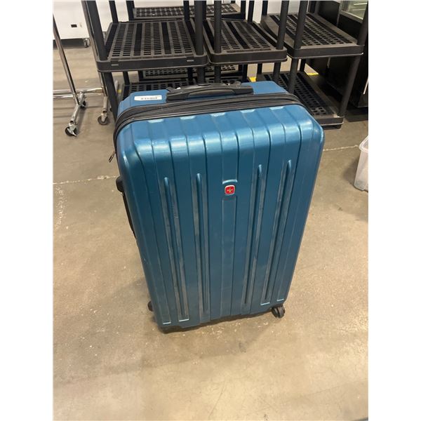 SwissGear Hardside Luggage Set, Blue, 3-Piece Expandable