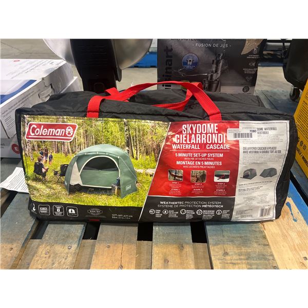 Coleman Skydome Cielarrondi Waterfall Cascade Tent with 5-Minute Setup
