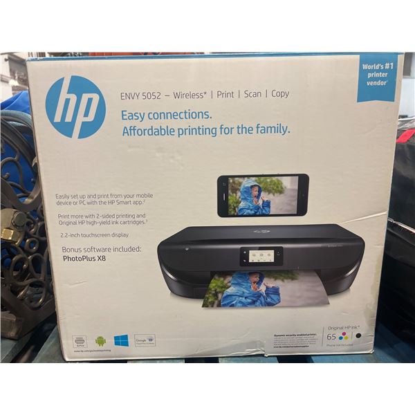 HP ENVY 5052 Wireless Printer with Print, Scan, and Copy