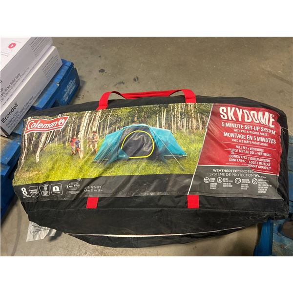 Coleman Skydome XL 8-Person Tent with Full Fly Vestibule