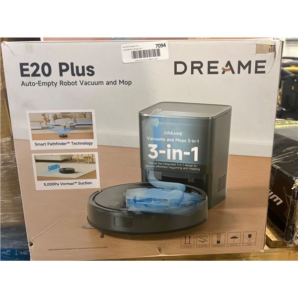 Dreame E20 Plus Auto-Empty Robot Vacuum and Mop 3-in-1 System