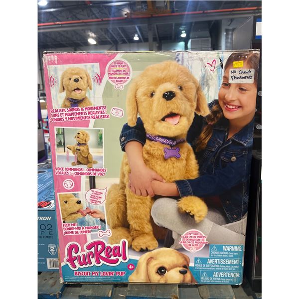 FurReal Biscuit My Lovin’ Pup Interactive Toy Dog with Realistic Features