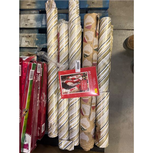 Millbrook Studio Holiday Cards With Wrapping Paper Rolls – 40 Cards