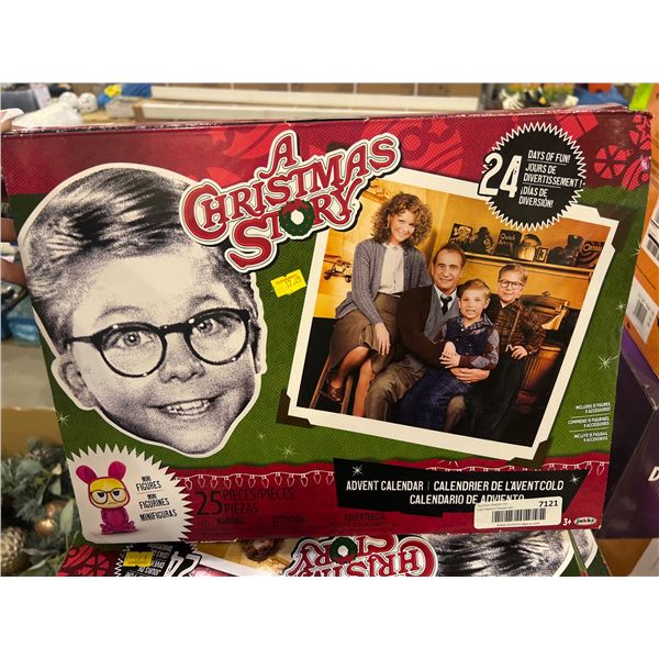 LOT OF 12 – A Christmas Story Advent Calendar