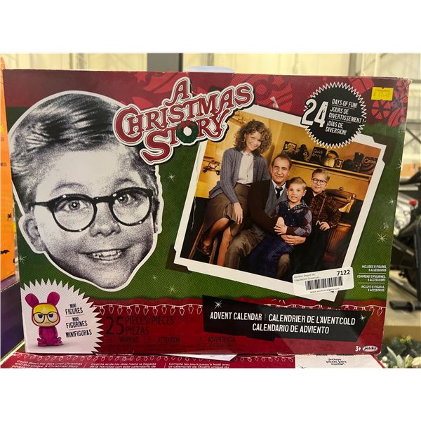 LOT OF 12 – A Christmas Story Advent Calendar
