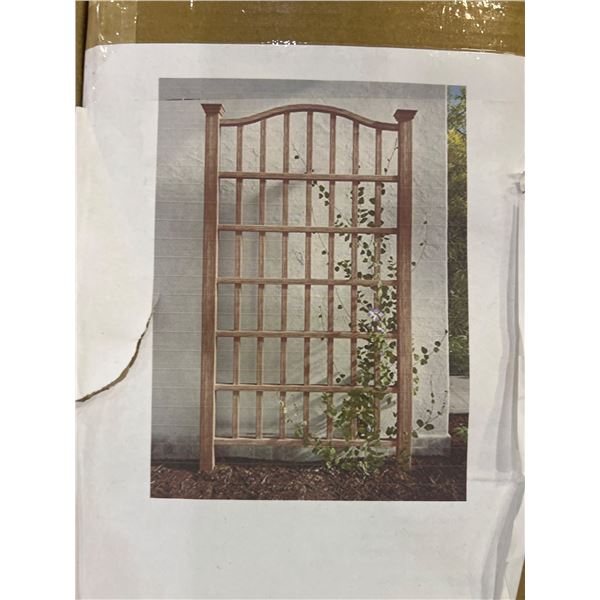 Vita 54 x 96 Inch Concord Vinyl Trellis by New England Arbors