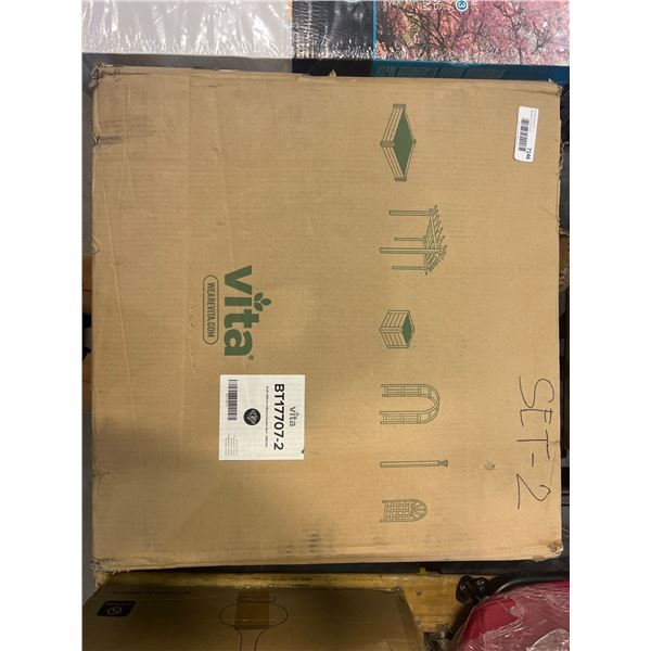 Vita BT17707-2 MEZZA 6’x6′ (182cm x 182cm) Garden Bed