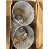 Image 4 : CWC 2-Pack Glass Table Lamp, Silver, Model 1570111