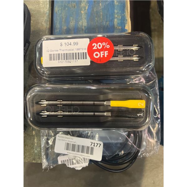 IQ Sense Thermostat 1887516 with Accessories and C-Hub Model QC004C4-P