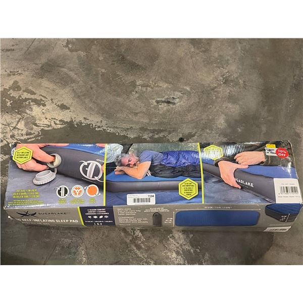 Self-Inflating Sleeping Pad With 360 Degree Dual Flow Valve