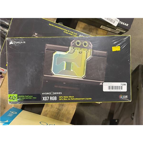 NVIDIA GeForce RTX 4080 Suprim/Trio Hydro X Series XG7 RGB GPU Water Block
