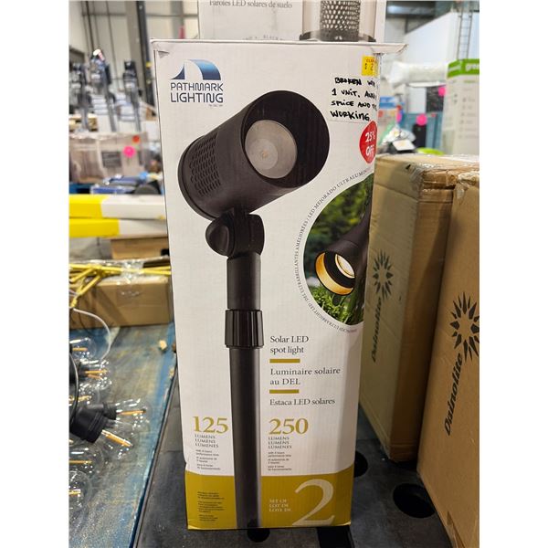 Pathmark Lighting Star Spot LED Light, 2-Pack, 125 Lumens Each