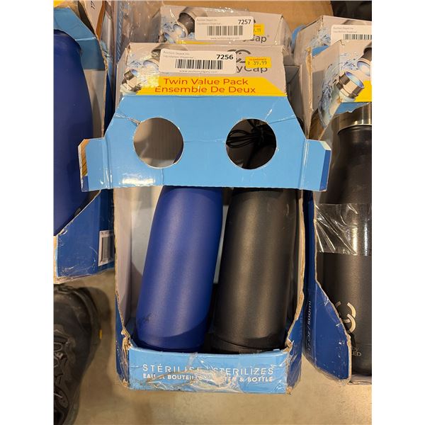 Two 17 Oz (500ml) Sterile Water Bottles