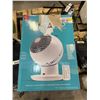 Image 1 : White Oscillating Air Circulation Fan with Remote Control and Capacitive Touch Panel