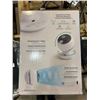 Image 3 : White Oscillating Air Circulation Fan with Remote Control and Capacitive Touch Panel