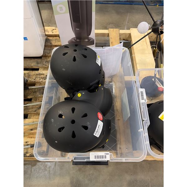 5 Adult Bike Helmets With Matte Black Finish