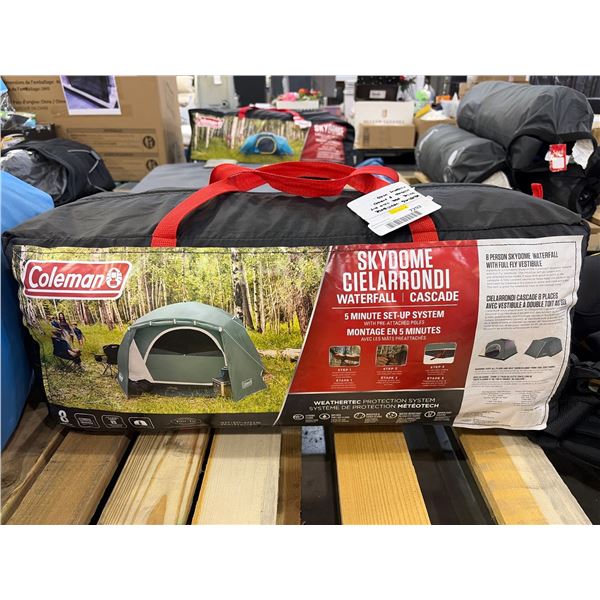 Coleman Skydome Waterfall Cascade Tent, 12ft x 9ft x 6ft 4in