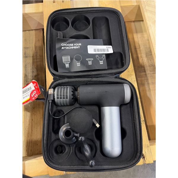 Sharper Image PowerBoost Pro+ Percussion Massage Gun
