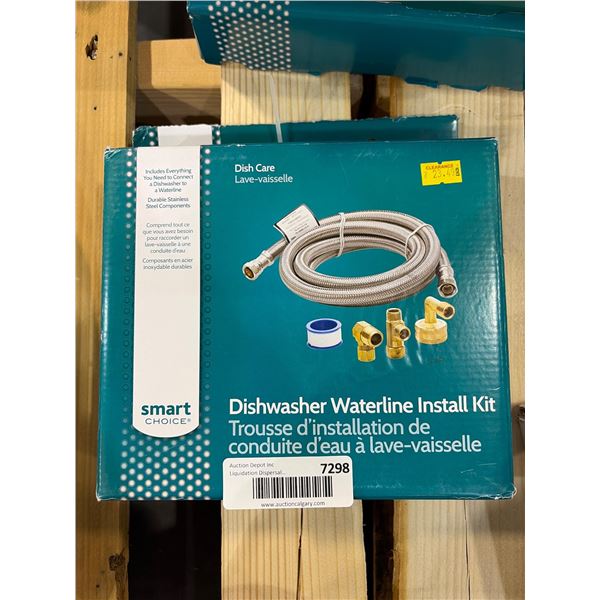 7 Smart Choice Dishwasher Waterline Install Kits