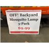Image 3 : OFF! Backyard Mosquito Lamp Refills – Total of 30 Refills