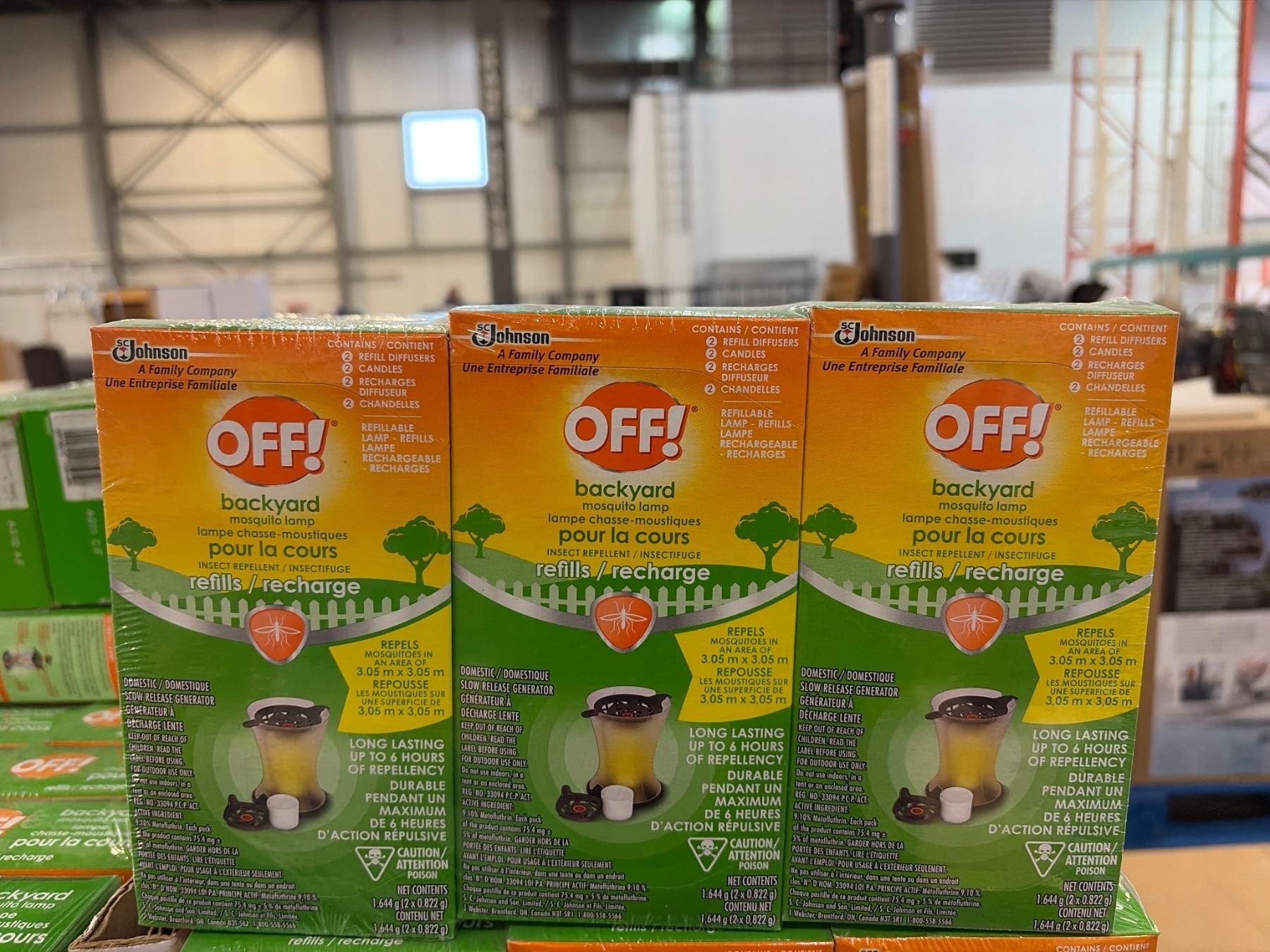 OFF! Backyard Mosquito Lamp Refills – Total of 30 Refills