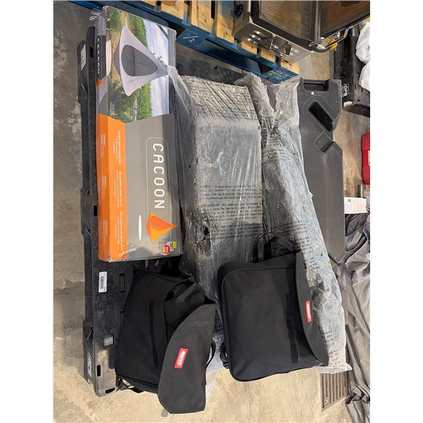 Cacoon Hammock Tent With Bartstr Car Boot Covers