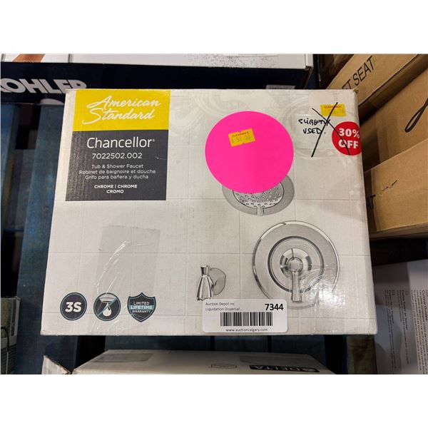 American Standard Chancellor 702B.252.002 Bathroom Faucet in Chrome Finish