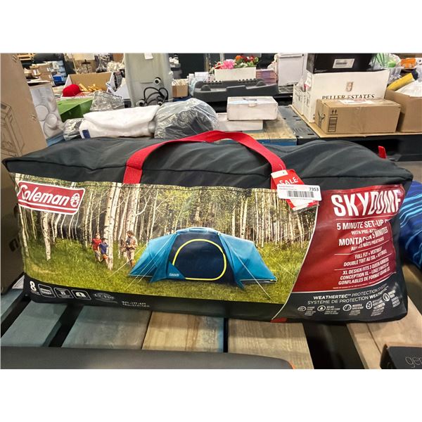 Coleman Skydome Tent with 5-Minute Set-up System, 16 ft x 7 ft x 6 ft