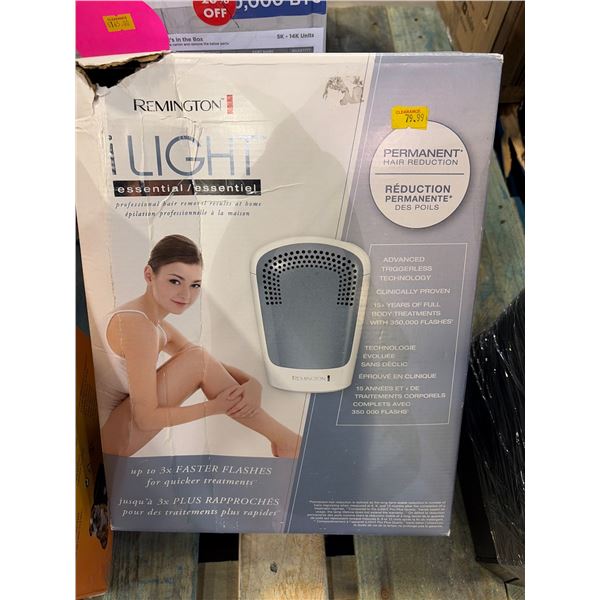 Remington iLight Essential for Permanent Hair Reduction
