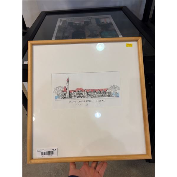 Framed Saint Louis Union Station Print