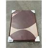 Image 1 : Abstract Canvas Artwork with Wooden Frame