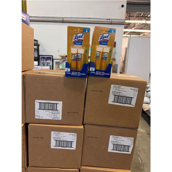 Lysol Smart Multi-Purpose Cleaner Refill Twin Pack Lot of 4 cases