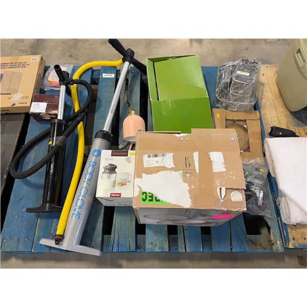PALLET LOT – Miscellaneous Home Goods, Dinnerware, and Accessories