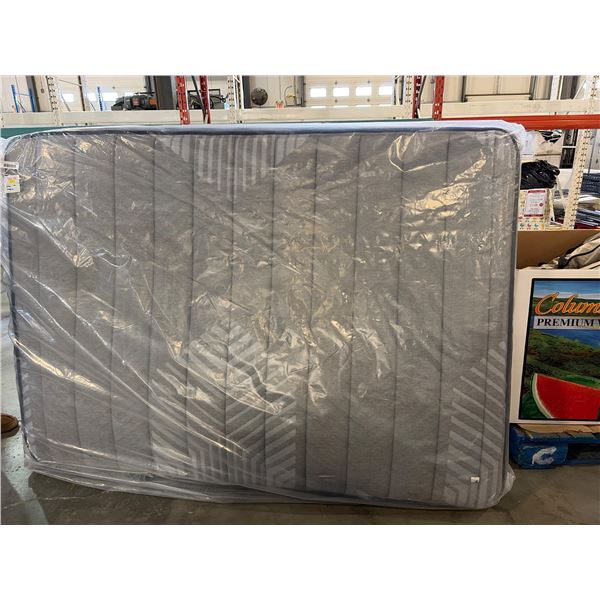 Gray Mattress full size in Plastic Cover