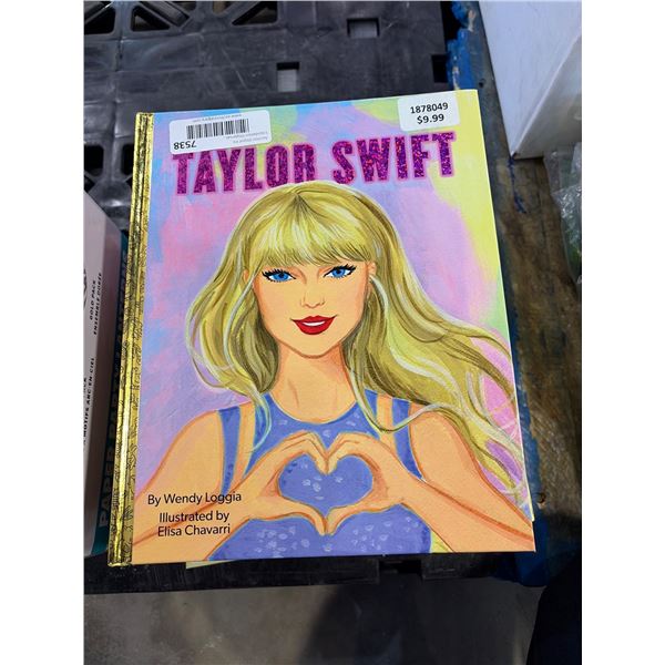 17 Hardcover Books: ‘Taylor Swift’ by Wendy Loggia