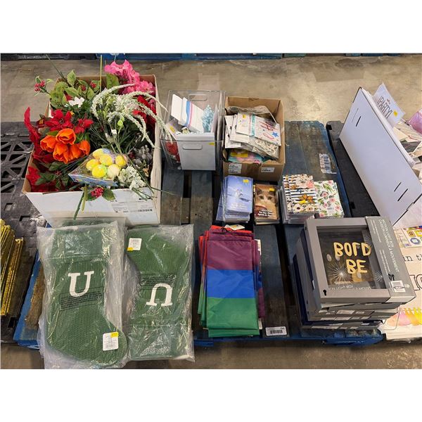 PALLET LOT – Home and Party Decorations and Craft Supplies