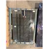 Image 1 : Parker Classic Rectangular Mirror With Black Iron Frame