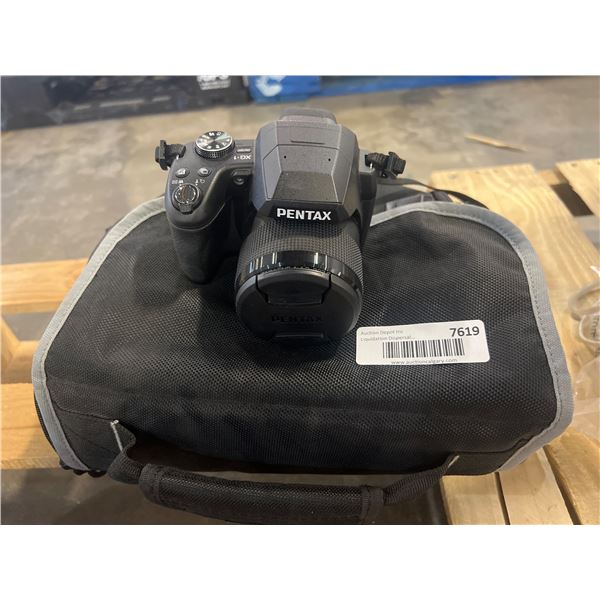 Pentax Digital Camera with Lens and Carry Bag