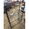 Image 2 : Metal Wire Shelving Unit With Four Adjustable Shelves